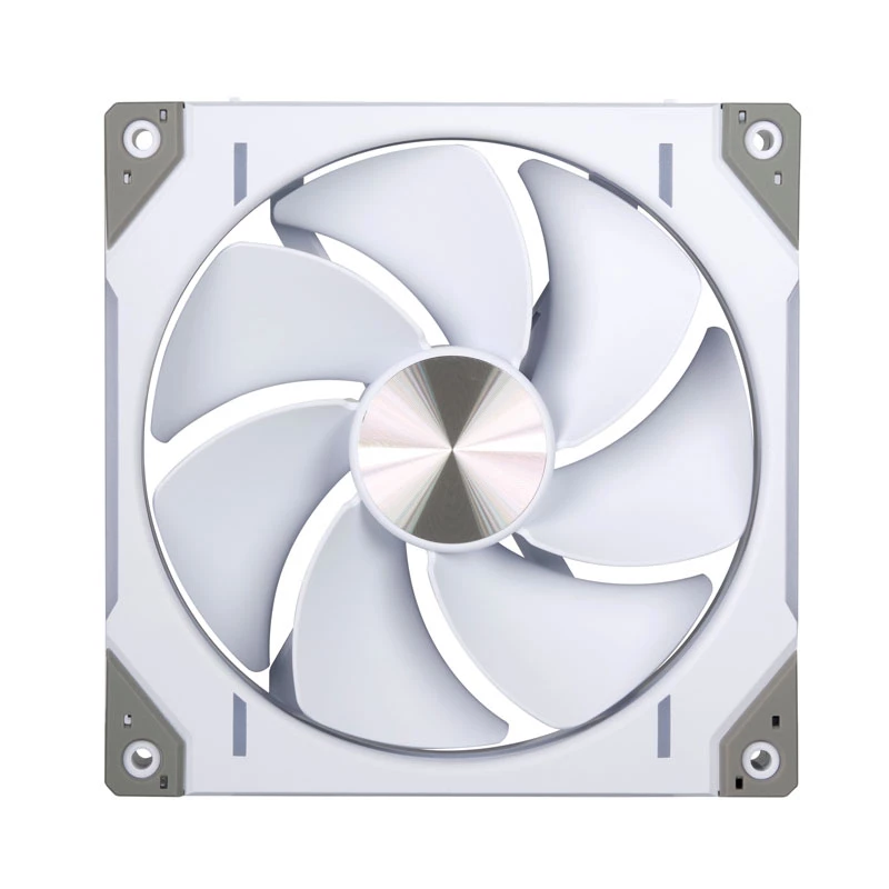 Phanteks D30-140 140mm Weiß PWM Gehäuselüfter 3er-Pack — 140x30 mm, 250–1800 U/min, FDB