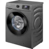 BOMANN WA 7185 Frontlader-Waschmaschine, 8 kg, 1400 U/min, titan/schwarz