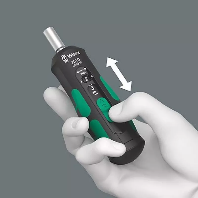 Wera 7510 Kraftform Safe-Torque Speed Drehmomentschraubendreher, 1-3 Nm, 1/4″