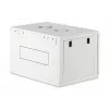 Wandmontiertes 19-Zoll-Rack-Gehäuse DIGITUS Dynamic‑N DN-37100, 7U, 600x450 mm (BxT), IP20, hellgrau, unmontiert