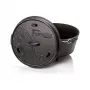 Petromax Feuerstelle ft9 mit Füßen, 8,5 L, quadratisch, Gusseisen, schwarz