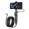 Ulefone uSmart E03 UF-EC03 Endoskopkamera, 1280x720 HD, in zwei Richtungen um 180° lenkbare Sonde, 6 LEDs, IP67, 1 m halbstarres Kabel