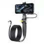 Ulefone uSmart E03 UF-EC03 Endoskopkamera, 1280x720 HD, in zwei Richtungen um 180° lenkbare Sonde, 6 LEDs, IP67, 1 m halbstarres Kabel