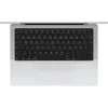 APPLE MacBook Pro 35,97 cm (14,2 Zoll) Apple M4 Pro Chip mit 12-Core CPU und 16-Core GPU, 24 GB, 512 GB SSD, Silber (MX2E3D/A)