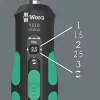 Wera 7510 Kraftform Safe-Torque Speed Drehmomentschraubendreher, 1-3 Nm, 1/4″