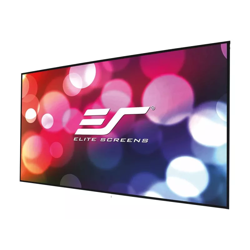 Elite Screens | Fixed Frame Projektionsleinwand | AR120DHD3 | Diagonale 120 Zoll | 16:9 | Schwarz