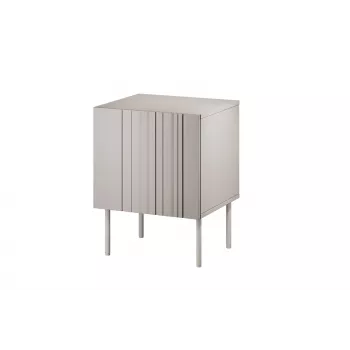 Nachttisch Cama Meble ISLA 44,5x40x59 cm cashmere matt, MDF & Spanplatte, 2er-Set
