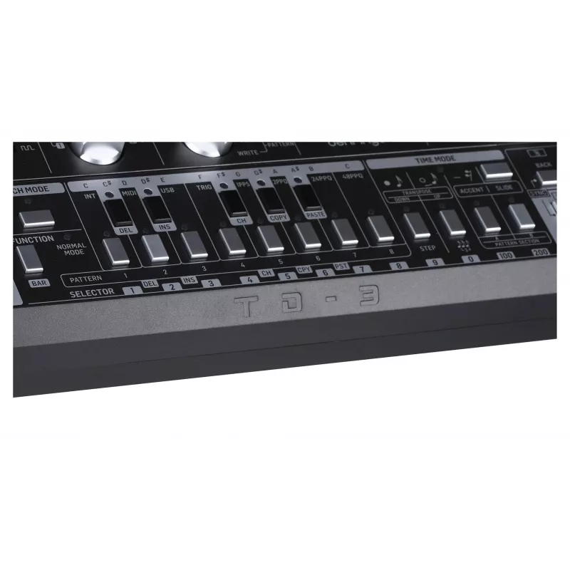 Behringer TD-3-BK analoger Bassline-Synthesizer, schwarz
