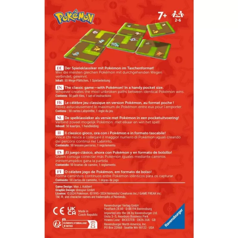 Pokémon Labyrinth Connect, Brettspiel