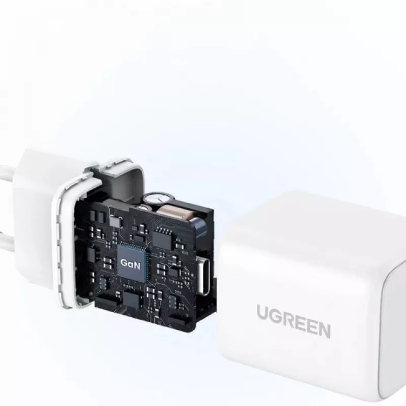 UGREEN Nexode N Series X513 195060 30W GaN-Ladegerät, 1x USB-C, weiß