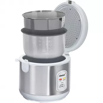 Reiskocher Steba RK 2 3,5 L 700 W Edelstahl Weiß 050200
