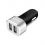 Auto-Ladegerät 2xUSB 2,4A Aluminium