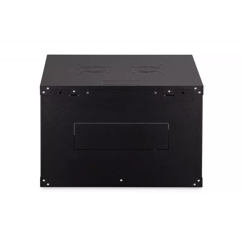 Wandmontiertes 19-Zoll-Rack-Gehäuse DIGITUS Dynamic-N DN-37103 — 7U, 600x600 mm, IP20, unmontiert, schwarz