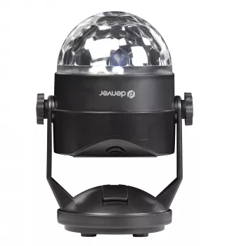 LED-Discokugel DENVER LDB-319 – kompaktes LED-Partylight, Modell 117220200040