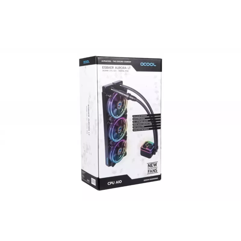 Alphacool Eisbaer LT360 Aurora HPE Digital RGB 360 mm AiO-Wasserkühlung