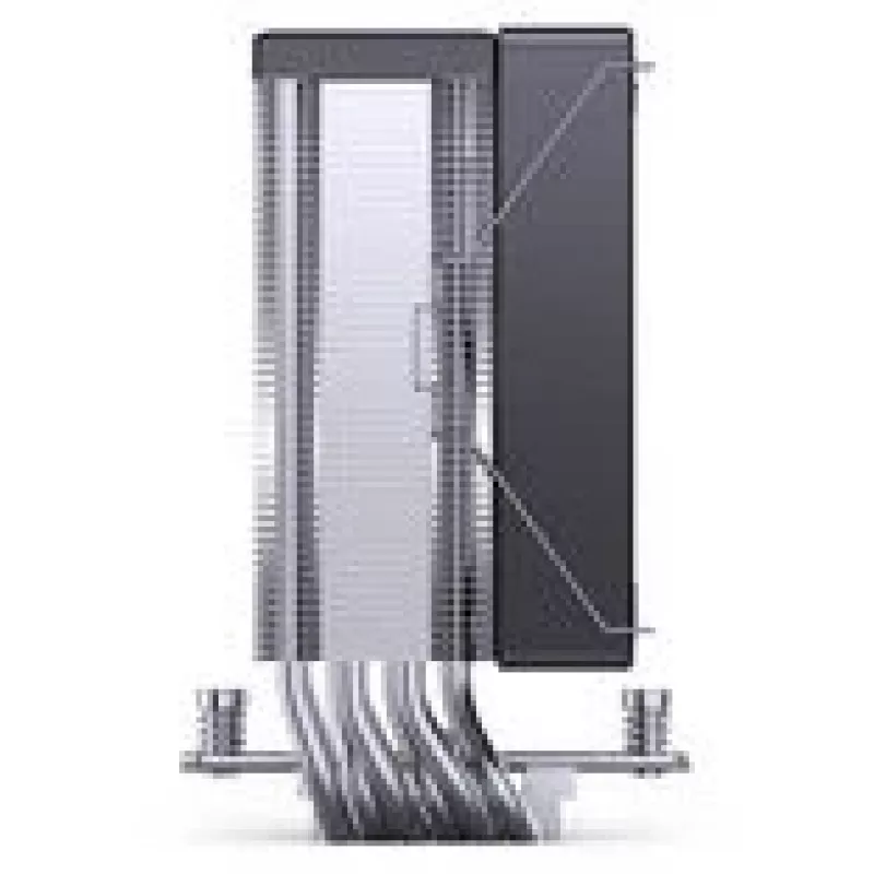 Jonsbo CR-1000MAX CPU-Kühler, 120 mm - Schwarz