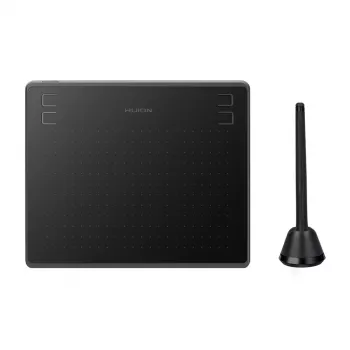 Grafiktablett HUION HS64 Schwarz 5080 lpi 160 x 102 mm USB