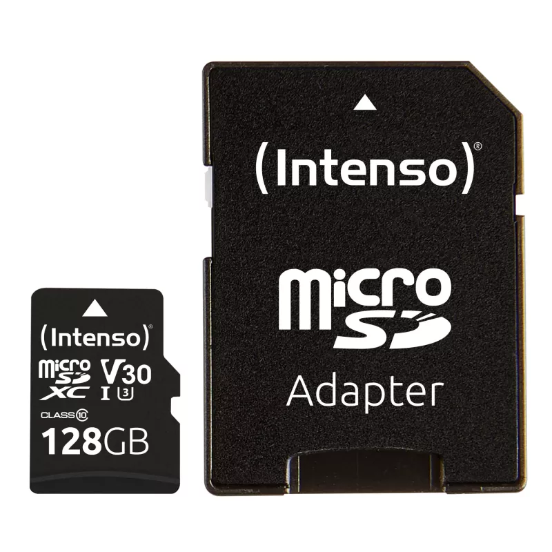 MEMORY MICRO SDXC 128GB C10/W/ADAPTER 3433491 INTENSO