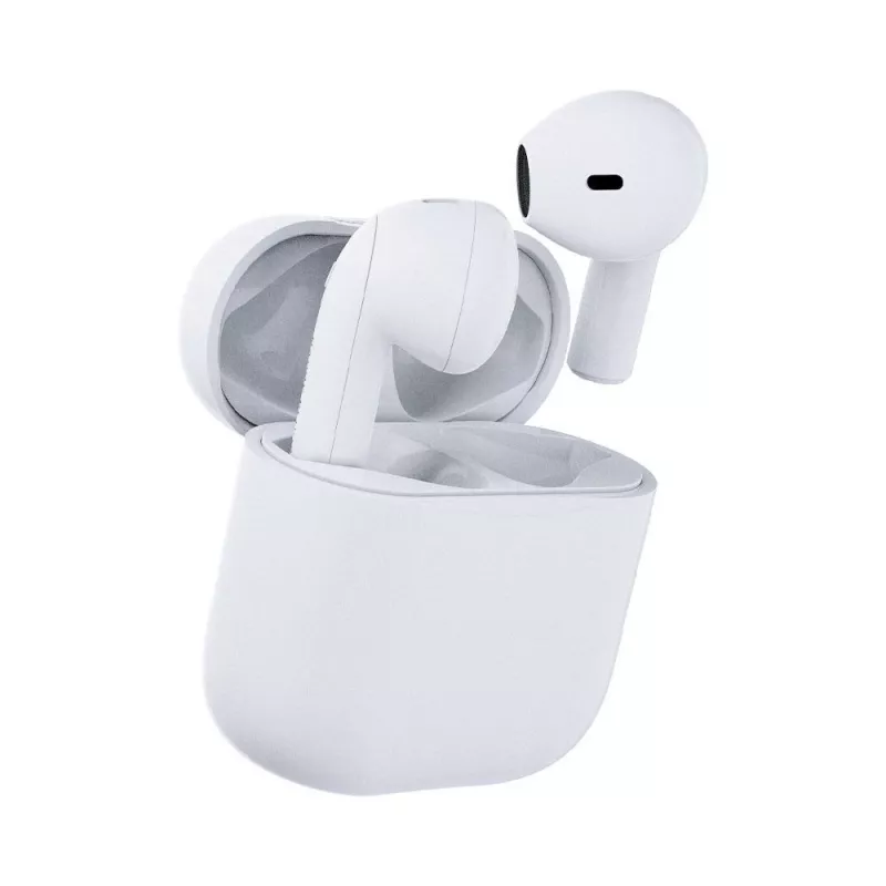 Headset happy plugs JOY TWS In-Ear Bluetooth für Anrufe, Musik, Sport — Weiß, 20–20000 Hz