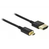 HDMI-Kabel DeLOCK HDMI-A/HDMI Micro-D 3 m