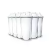Ersatz-Wasserfilterkartuschen-Set für Turbo-Heißwasserspender Caso 01841 — 6 Stück, weiß