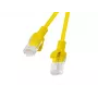 Lanberg PCU5-20CC-0300-Y Cat.5e U/UTP Patchkabel, 3 m, gelb, 10er-Pack