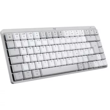 Logitech MX Mechanical Mini for Mac – Drahtlose beleuchtete Tastatur, Tenkeyless