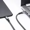 Akyga AK-USB-34 USB-C-auf-USB-C-Thunderbolt-3-Kabel, 40 Gbit/s, 100 W, 1,5 m, schwarz