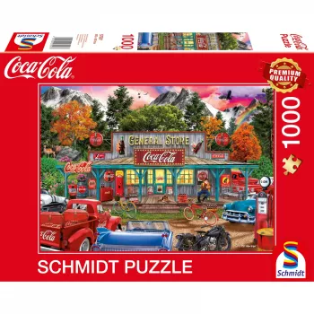 Puzzle Schmidt Spiele Coca-Cola Store 1000 Teile 693x493 mm