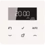 JUNG CD1750DWW Timer Standard mit Display, Echtglasfront