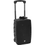 Omnitronic Funk-PA-System WAMS-10BT2 MK2 mit Bluetooth-Konnektivität, tragbares aktives Lautsprecherset