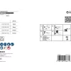 Bosch PRO Ceramic Dry X-LOCK 2607017579 Diamant-Bohrersatz für Keramik/Fliesen, 4 Stück, 6/8/10/12 mm, M14