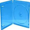 MediaRange BOX38 Blu-ray-Videobox Single, blau, Retail-Pack mit 5 Stück