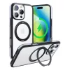 Schutzhülle Torras Ostand R Fusion für iPhone 16 Pro Max – Schwarz