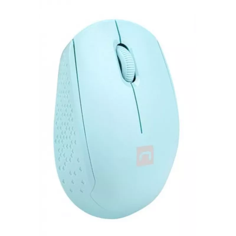 Natec Stork NMY-2001 kabellose optische Maus, 1600 DPI, USB-Empfänger, blau