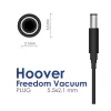 Akyga AK-PD-09 Ladegerät für Hoover Freedom Staubsauger, 26 V / 0,4 A, 10,4 W, 5,5 x 2,1 mm, 1,8 m