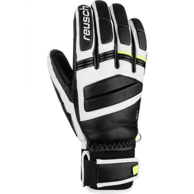 REUSCH MASTER PRO HANDSCHUHE GRÖSSE 8,5 schwarz, weiß und gelb