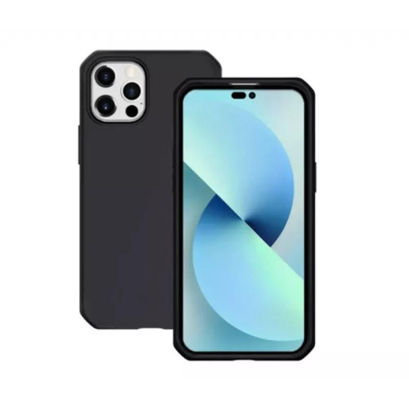 Shell case Mobilis Spectrum iPhone 14 Pro 15.5 cm Schwarz
