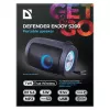 DEFENDER Enjoy S200 65200 tragbarer Bluetooth-Lautsprecher, TWS, 5 W, LED-Licht, FM, microSD, 10 Std. Akkulaufzeit, schwarz