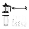 Gastroback 40983 Design Handmixer Pro, Schwarz/Silber