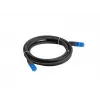 LANBERG Cat6a S/FTP RJ-45 Netzwerkkabel PCF6A-10CC-0500-BK, 5 m, LSZH, 26 AWG, CCA, schwarz
