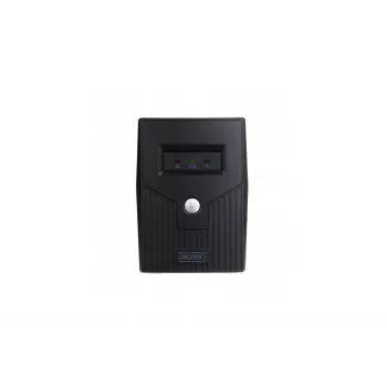 Unterbrechungsfreie Stromversorgung DIGITUS Line-Interactive DN-170064-B 800 VA (480 W), AVR, LCD, Tower, 2 AC-Ausgänge, Typ F