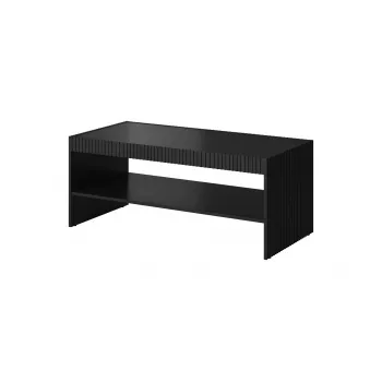 PAFOS Bank / Tisch 120x60x50 cm schwarz matt