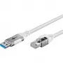 Ethernet-Cable USB-a 3.2 Gen1 Plug > RJ-45 Plug, LAN-Adapter