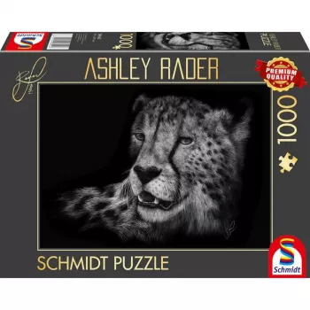 Ashley Rader: Speed - Gepard, Im Zeichen der Anmut, Puzzle 1000 Teile