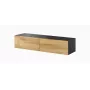 Cama TV stand VIGO 140 30/140/40 Schwarz/wotan oak
