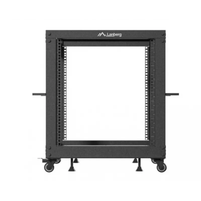 Rack-Gehäuse LANBERG Open Rack OR01-6112-B 12U 600x600 verstellbar schwarz