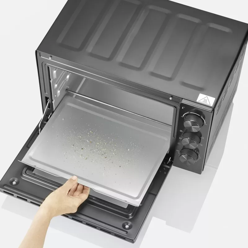 Mini-Backofen SEVERIN TO 2075 — 30 L Kapazität, 1600 W, freistehend, schwarz, Grillfunktion