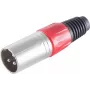Mikrofon ShiverPeaks S/CONN maximale Konnektivität XLR-Stecker rot 55002-R