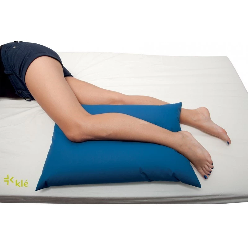 Schlafpositionierungskissen Aston KLASSIK D ergonomisch verstellbare Beinstütze 530×350 mm Schaumstoff blau